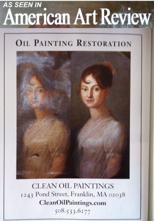  American Art Review National Art Restoration Advertisement